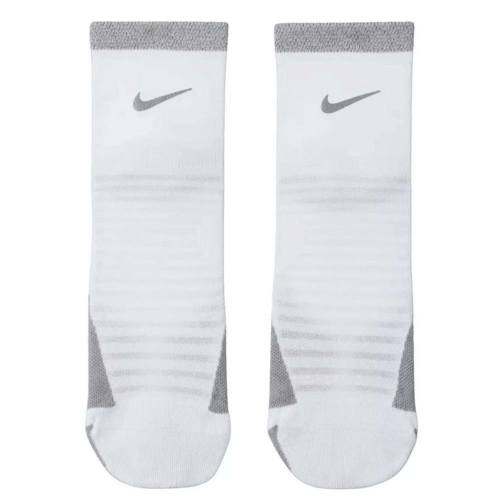 Lot Of 3 Mens Sz 10-11.5/Wmns 11.5-13 Nike Spark White Ankle Running Sock CU7199 - Picture 3 of 3